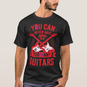 Guitar Addiction – Funny Tee for Six-String Fanati