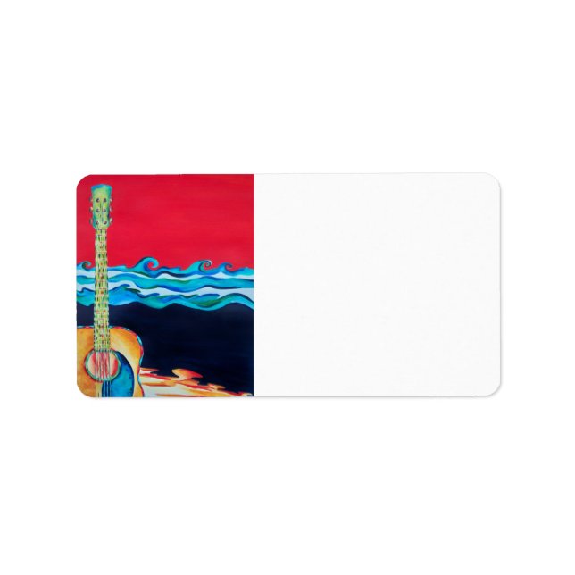 Guitar Address Label (Front)