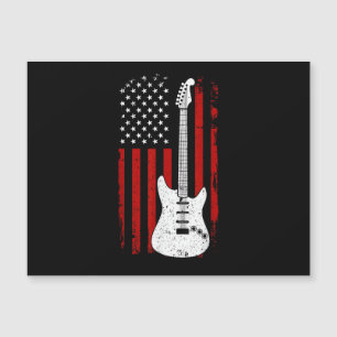 Guitar American US Flag Music Player Electric Guit