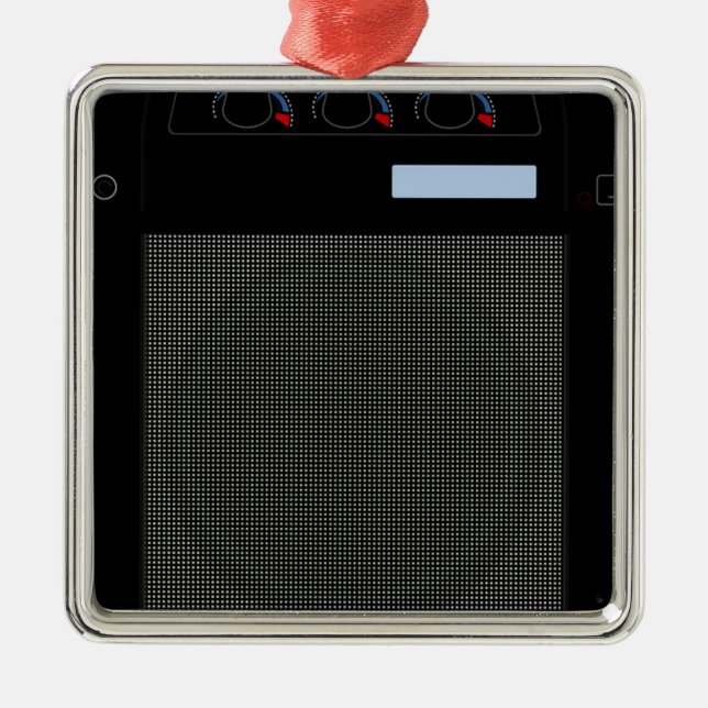 Guitar Amp Metal Tree Decoration (Front)