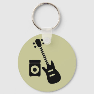 Guitar/Amplifier Key Ring