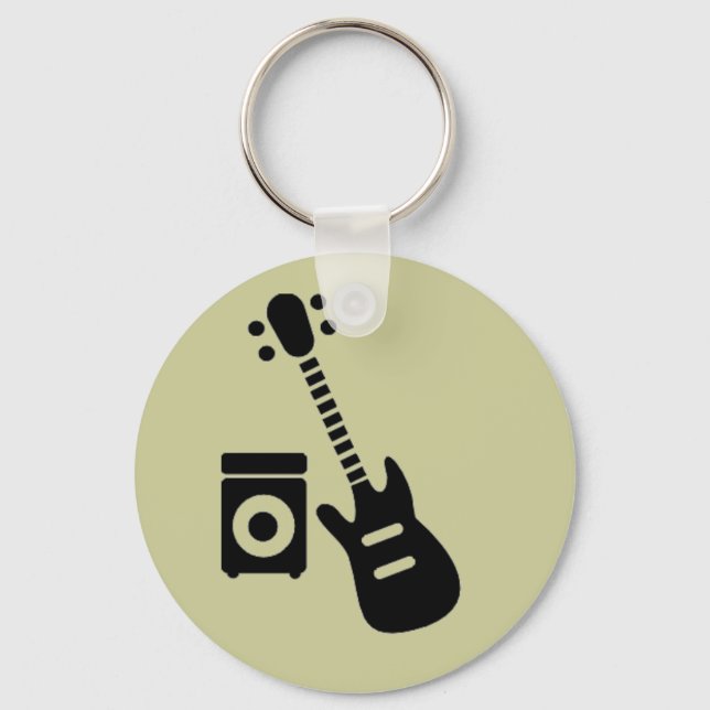 Guitar/Amplifier Key Ring (Front)