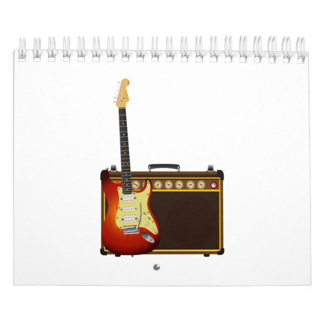 Guitar And Aplifier Calendar (Cover)