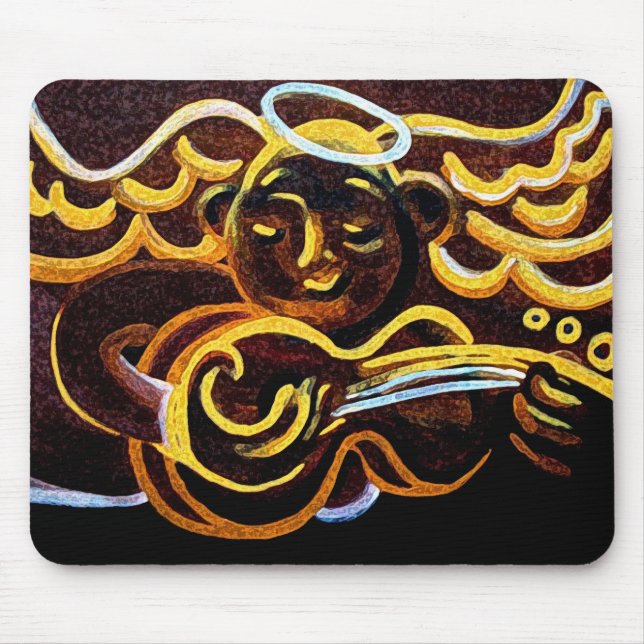 guitar angel mouse mat (Front)
