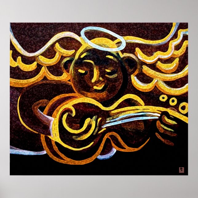 Guitar angel poster (Front)
