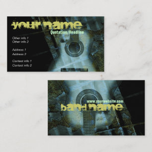 GUITAR Art Fantasy Business card