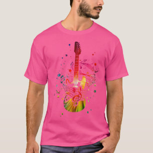 Guitar Art Guitarist Musician Guitar Music459 T-Shirt