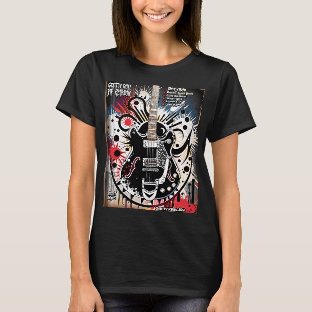 Guitar Art T-Shirt (Front)