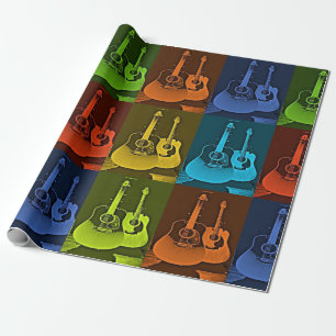 Guitar Art Wrapping Paper
