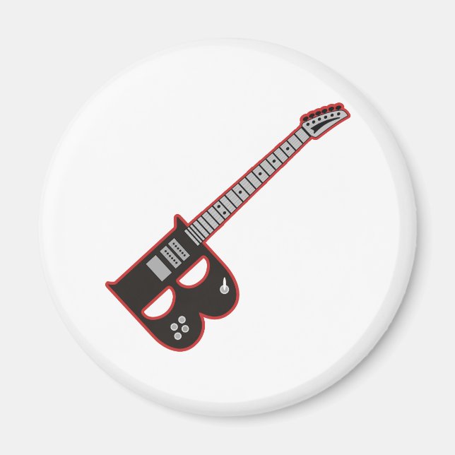 Guitar B Magnet (Front)