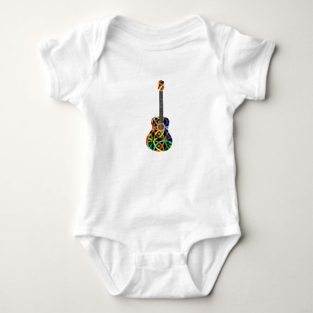 guitar baby bodysuit (Front)