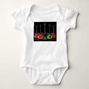 guitar baby bodysuit