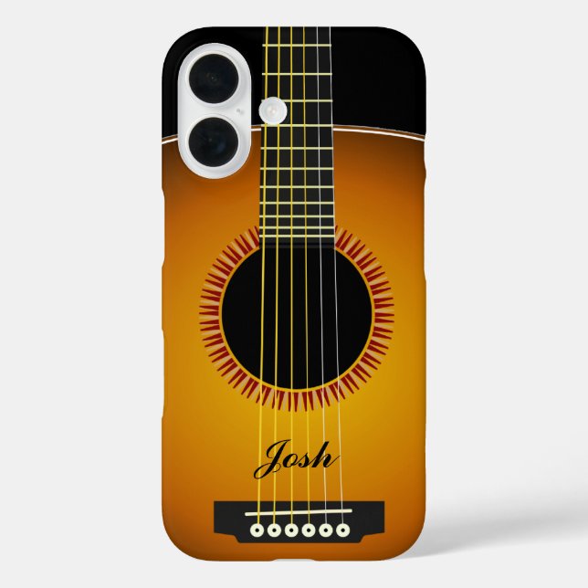 Guitar Background Texture Case-Mate iPhone Case (Back)