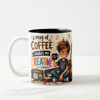 Guitar & Band Lover Ceramic Coffee Cup