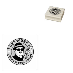 Guitar & Bass Tuition - Fret Works    Rubber Stamp