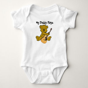 GUITAR BEAR-T-SHIRT BABY BODYSUIT