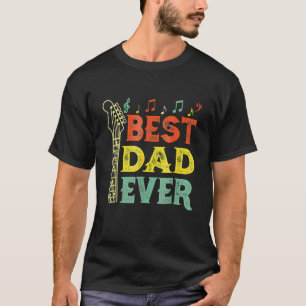 Guitar Best Dad Ever Chord Guitarist Father's Day T-Shirt