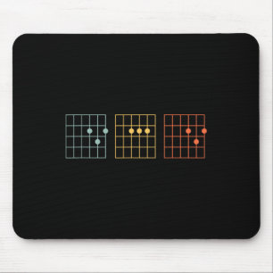 Guitar Best Dad Ever Dad Chord Music Fathers Day Mouse Mat