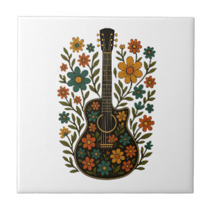 Guitar & Bloom Designs Tile