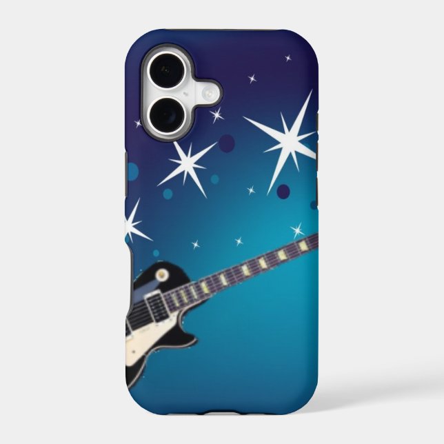 Guitar - blue (Back)