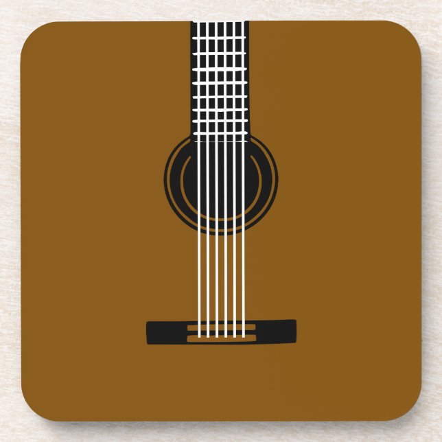 Guitar Body Coaster (Front)