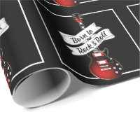  Guitar Born to Rock & Roll Music Musician Gift