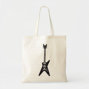 Guitar Budget Tote Bag