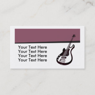 Guitar Business Card