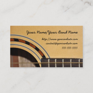 Guitar Business Card