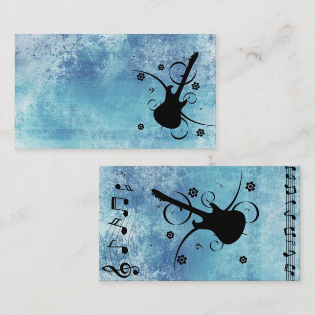 Guitar Business Card (Front/Back)