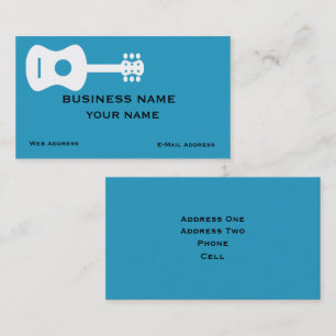 Guitar Business Card