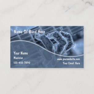 Guitar Business Cards