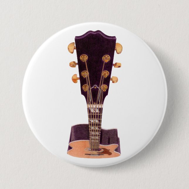 Guitar Button (Front)