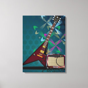 Guitar Canvas Print
