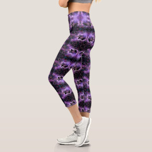 Guitar Capri Leggings Music Party