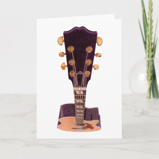 Guitar Card (Front)