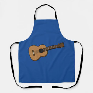 Guitar Cartoon Apron
