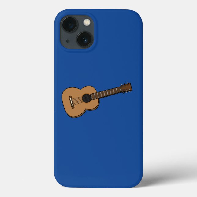 Guitar Cartoon Case-Mate iPhone Case (Back)