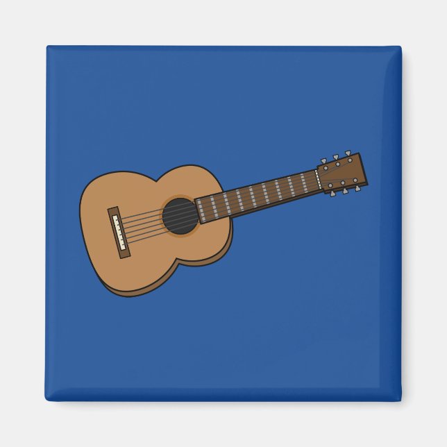 Guitar Cartoon Magnet (Front)