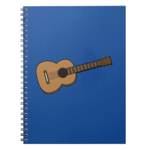 Guitar Cartoon Notebook