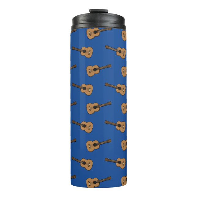 Guitar Cartoon Thermal Tumbler (Front)