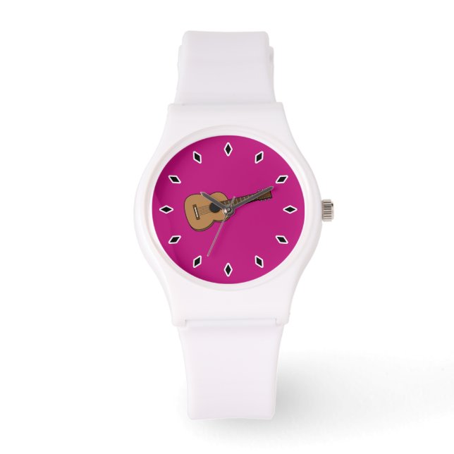 Guitar Cartoon Watch (Front)
