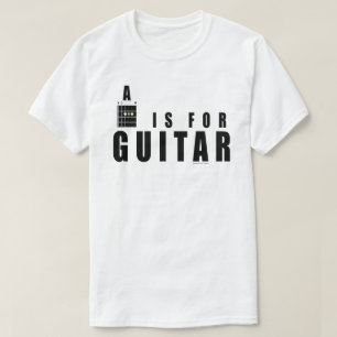 Guitar Chord A Is For Guitar T-Shirt