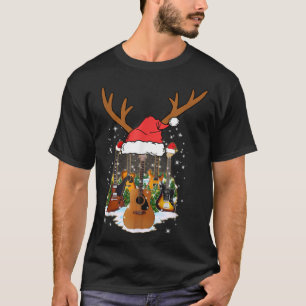 Guitar Christmas Pyjamas Music Instrument 977 T-Shirt