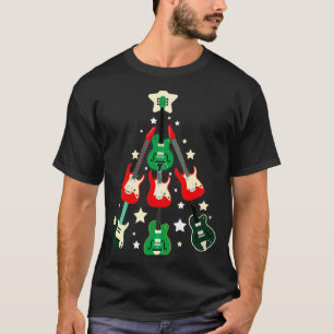 Guitar Christmas T Shirt 