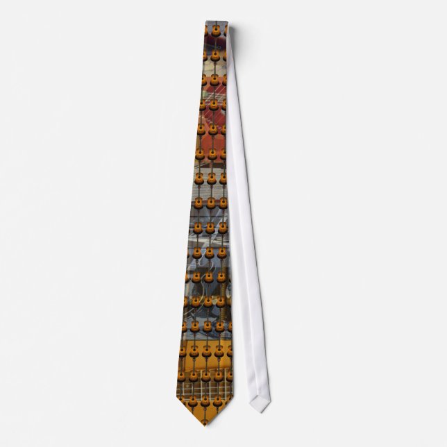 Guitar Collage Tie (Front)