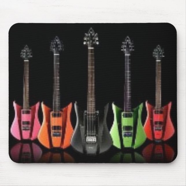 Guitar Collection Mouse Mat (Front)