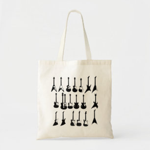 Guitar Collection Tote Bag