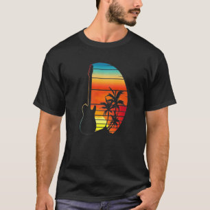 Guitar Cool Retro Presents Pretty Beautiful Lovely T-Shirt