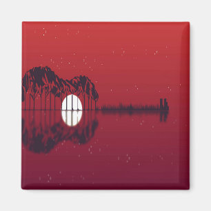 Guitar Cove  Magnet